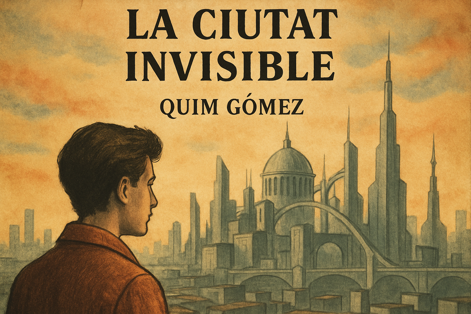 Portada de 'La ciutat invisible', novel·la de Quim Gómez